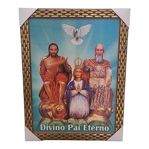 Quadro Decorativo Divino Pai Eterno 35x45cm