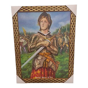 Quadro Decorativo Santa Joana Dark 35x45cm