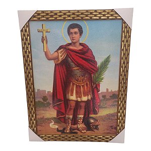 Quadro Decorativo Santo Expedito 35x45cm
