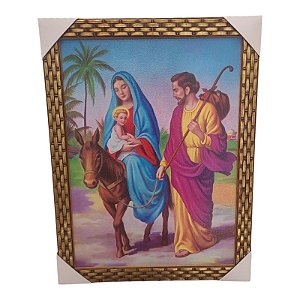 Quadro Decorativo Nossa Senhora do Desterro 35x45cm