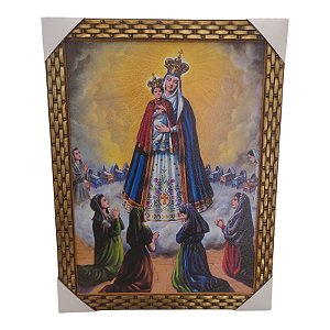 Quadro Decorativo Nossa Senhora Do Bom Parto 35x45cm
