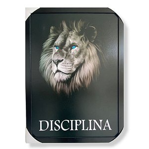Quadro Decorativo Paisagem Coleção Leão Disciplina 50x70cm