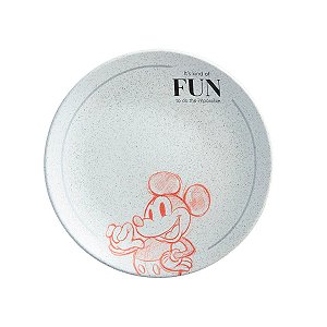 Prato Sobremesa Ceramica 20CM MICKEY