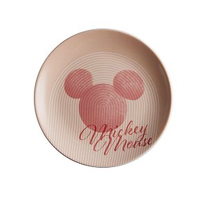 Prato Sobremesa Cerâmica 20cm Mickey Mouse Kids