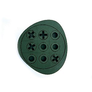Jogo Da Velha Orgânico P Corino Verde