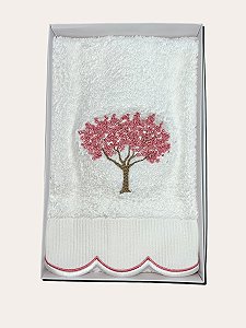 Toalha de Lavabo Felpa Ipe Rosa