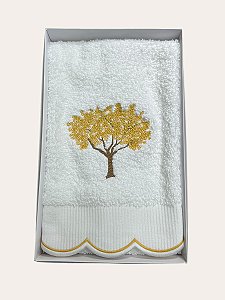 Toalha de Lavabo Felpa Ipe Amarelo