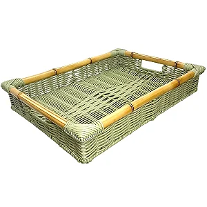 Bandeja Flutuante G - 65cm x 45cm x 14cm Oliva