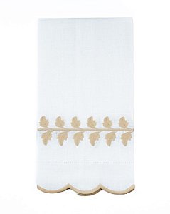 Toalha de Lavabo Linho Belle Rose Bege
