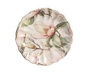 Conjunto Prato de Sobremesa Magnolia Rose com 6 Unidades