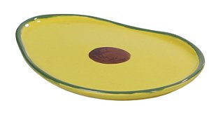 Bandeja Abacate Coleção Tutti Frutti - 25cm x 18cm