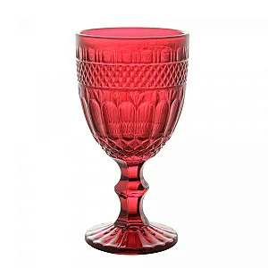 Conjunto 6 Taças de Vidro para Água Brand Vermelho - 320ml