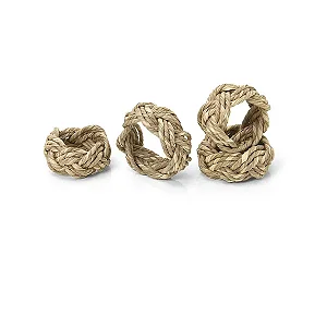 Conjunto de Anel de Guardanapo Atalaia - 4 Unidades