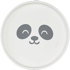 Pratinho em Silicone com Ventosa Gumy Off-White