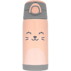 Copo Termico Parede Dupla Gumy Pêssego - 400ml
