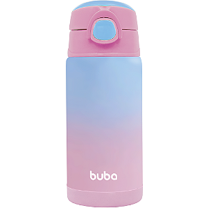 Copo Termico Parede Dupla Degrade Rosa - 400ml