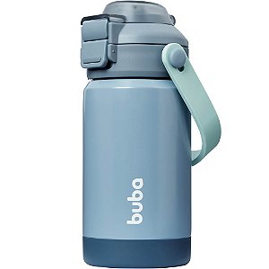 Copo Termico Parede Dupla com Bico e Canudo Ocean - 360ml