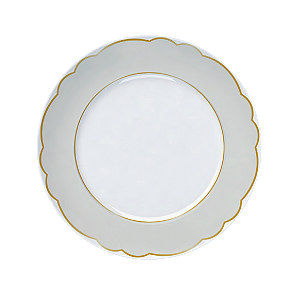 Conjunto Prato Raso Versa Royal Off White - 6 Unidades