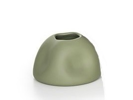 Vaso em Cerâmica Brisa Verde P - 19cm x 14cm