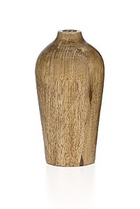 Garrafa / Vaso de Madeira G - 20cm x 11cm