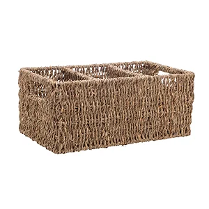 Porta Talher em Sisal - 33cm x 19cm x 14cm