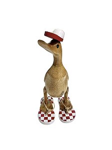 Pato Rapper Decorativo P - 26cm