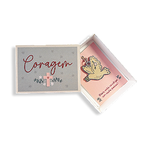 Caixinha Surpresa com Chaveiro | RELIGIOSA - Cartões Gigantes