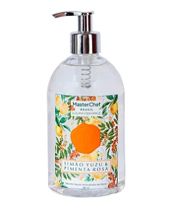 Sabonete Neutralizador de Odores Limão Yuzu e Pimenta Rosa Masterchef - 500ml