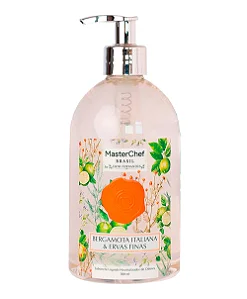 Sabonete Liquido Neutralizador de Odores Bergamota Italiana e Ervas Finas Masterchef - 500ml
