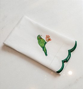 Toalha de Lavabo Linho Ararinha