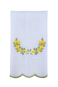 Toalha de Lavabo Linho Ciranda De Limaozinho