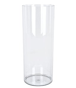 Vaso em Acrilico Transparente - 50cm x 20cm