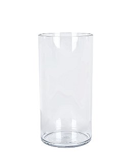 Vaso em Acrilico Transparente - 20cm x 10cm