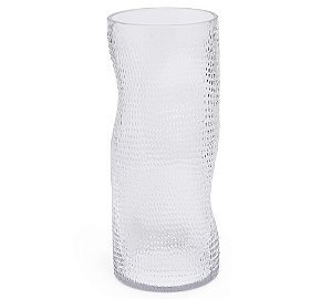 Vaso Orgânico em Vidro - 34cm x 14cm
