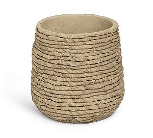 Cachepot em Cimento - 20cm x 20,5cm