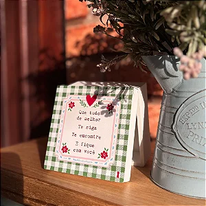 Caixinha Tudo de Melhor - 13cm x 13cm