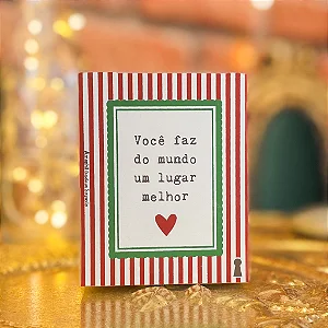 Quadro Box Você Lugar Melhor - 8cm X 10cm