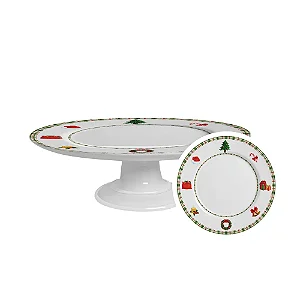 Boleira Média Jingle Bells Natal - 29 cm