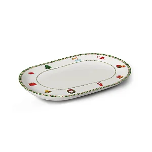Travessa Jingle Bells Natal - 34cm
