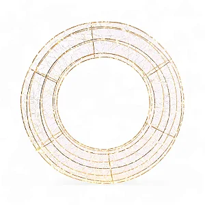 Guirlanda Vazada com 1440 Leds Quente - 60cm