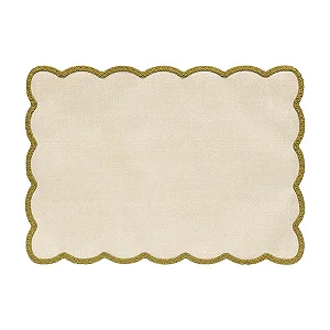 Jogo Americano Retangular Brazil Nature Lola Mostarda - 50cm x 35cm