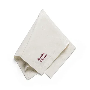 Conjunto com 4 Guardanapos Eco Pomodoro e Basílico Vermelho - 45cm x 45cm