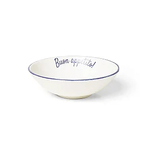 Bowl Aquarelle em Cerâmica Buon Appetito Azul 15cm - 250ml