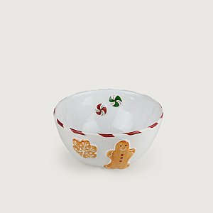 Bowl Gingerbread Natal - 15cm - Cerâmica Luiz Salvador