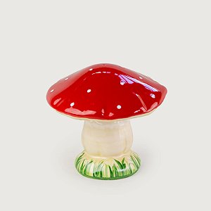 Cogumelo em Cerâmica G Natal - Cerâmica Luiz Salvador