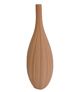 Vaso em Cerâmica Terracota - 35cm x 11cm