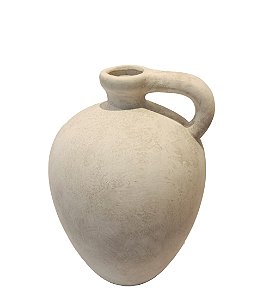 Vaso em Cerâmica Off-White Moringa G - 27cm x 18cm