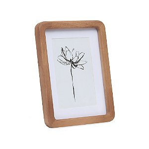 Porta Retrato em Madeira Foto 10x15cm