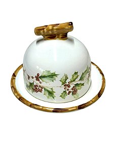 Mantegueira Redonda Christmas Cheers Natal