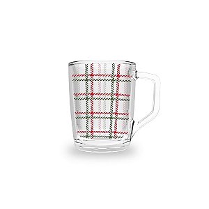 Conjunto com 4 Xícaras Padrão Natal - 60ml